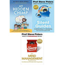 Professor Steve Peters 3 Books Set Collection,The Silent Guides, My Hidden Chimp