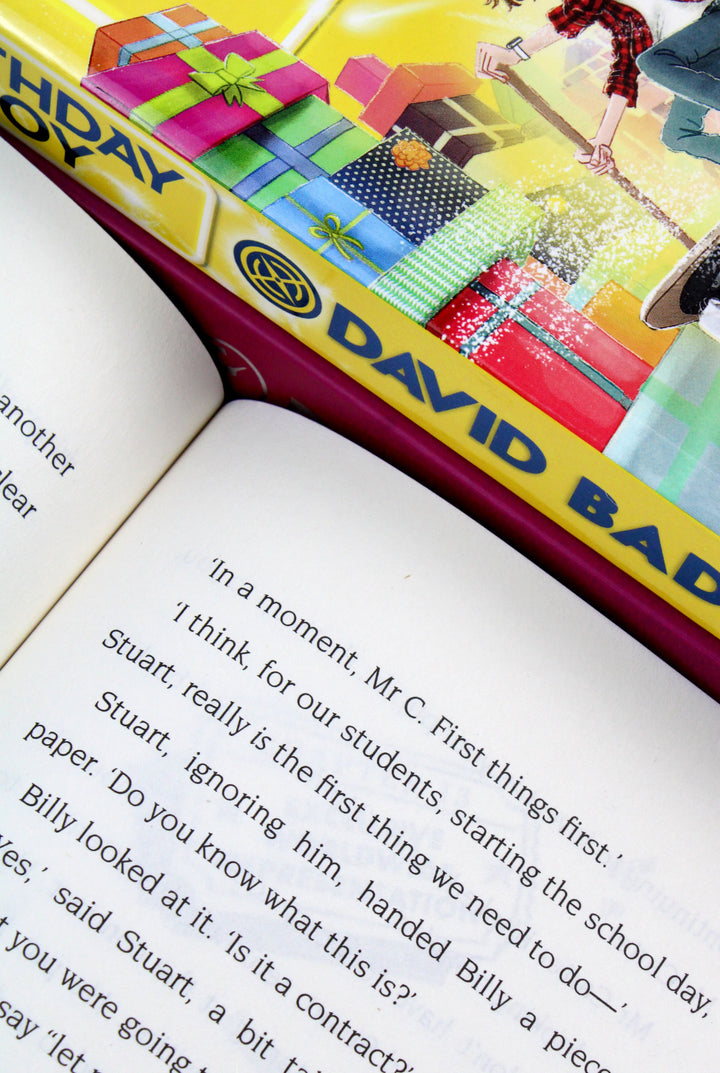 David Baddiel 3-Book Collection Set | Birthday Boy, The Taylor Turbochaser, Accidentally Famous | Funny Fiction, Adventure & Joy for Young Readers