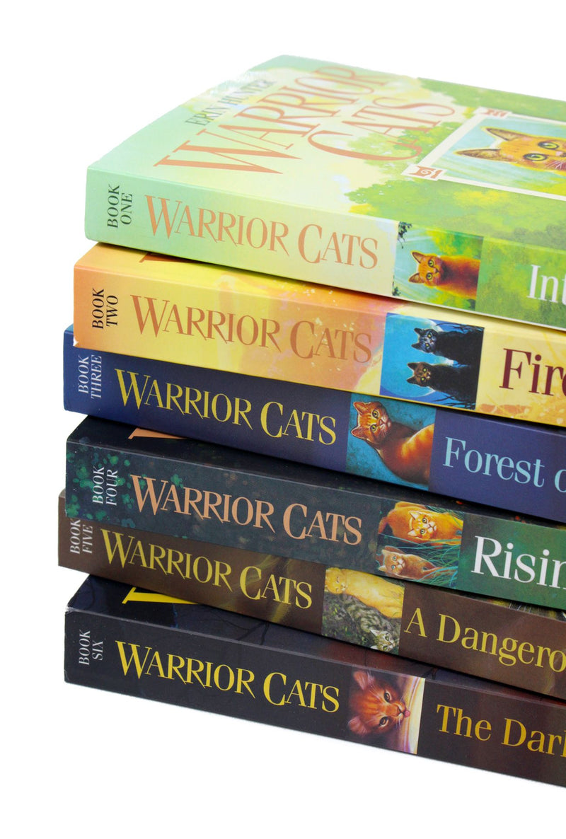 Warrior Cats Series 2 Erin Hunter 6 Books Collection Set Pack The