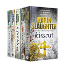 Karin Slaughter Collection 5 Books Set (Kisscut, Indelible, Faithless, Blindsighted, A Faint Cold Fear)