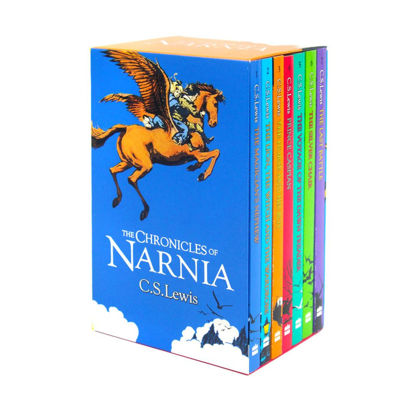 The Chronicles of Narnia Collection by C.S. Lewis – 7-Book Box Set Pack Vol 1 to 7 – A Classic Fantasy Adventure Series for Young Readers & Families!
