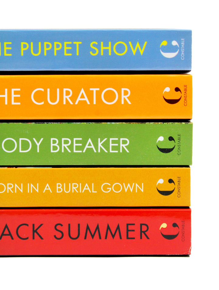 Washington Poe and Avison Fluke Series 5 Books Collection Set By M. W. Craven (The Puppet Show, Black Summer, The Curator, Born in a Burial Gown, Body Breaker)