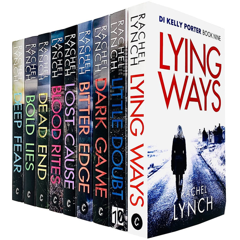 Rachel Lynch Series Di Kelly Porter 9 Books Collection Set, (Dead End, Dark Game, Bitter Edge, Blood Rites, Deep Fear, Bold Lies, Little Doubt, Lost Cause, Lying Ways)
