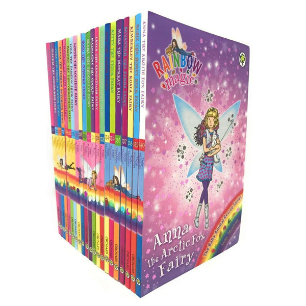 Rainbow Magic Fairies 21 Books Set Collection (120-140) Daisy Meadows Fashion
