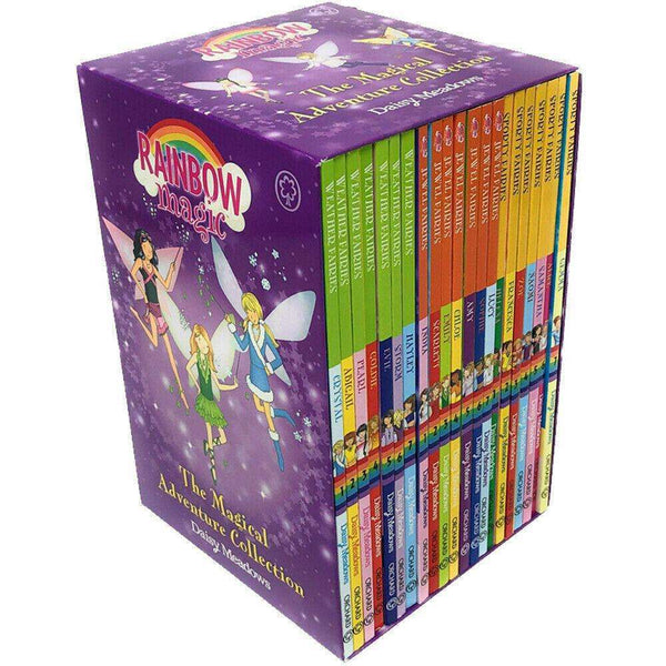 Rainbow Magic 21-Book Set – Sporty, Jewel & Weather Fairies | Magical Early Chapter Books for Girls Ages 5–9 | Fun, Collectible Reading Series