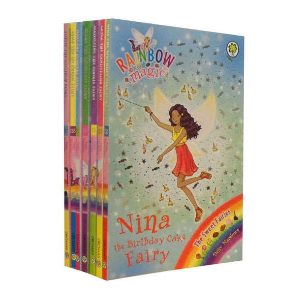 Rainbow Magic The Sweet Fairies Collection Daisy Meadows 7 Books Set Series 19 (Vol 127 - 133)