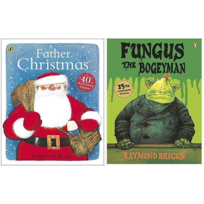 Raymond Briggs Fungus the Bogeyman and Father Christmas 2 Books Collection Sets