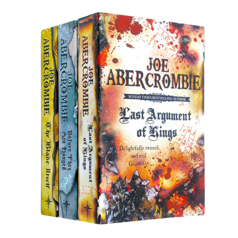 The First Law Trilogy By Joe Abercrombie 3 Book Set inc The Blade Itself