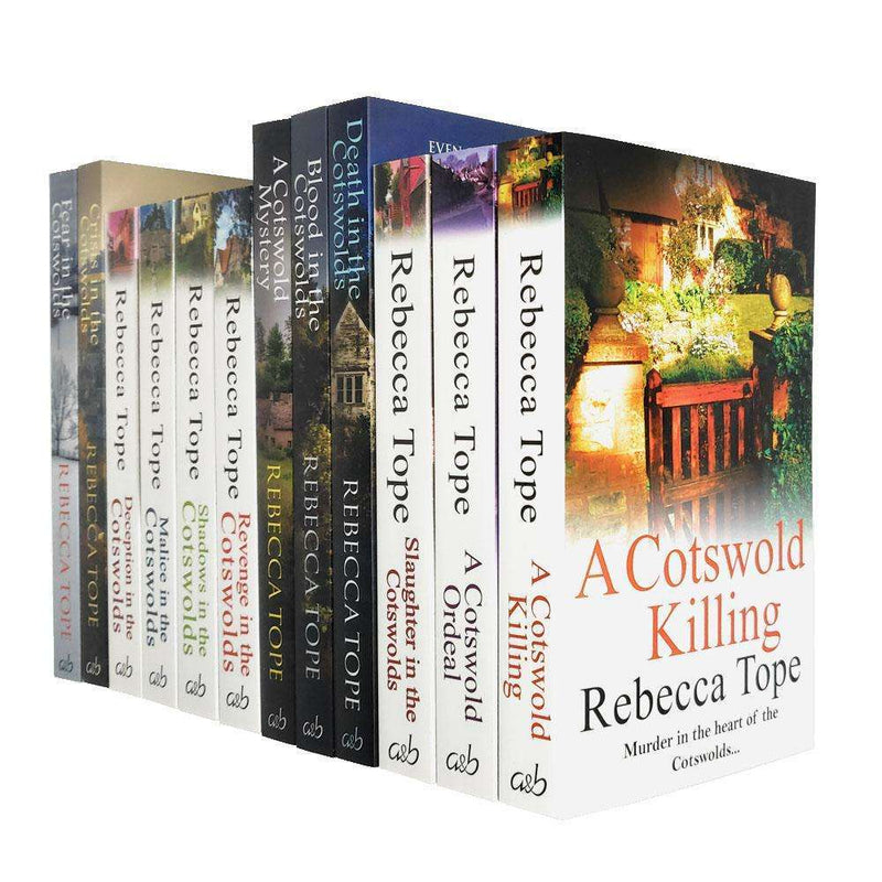 Rebecca Tope Cotswold Mystery Series Collection 12 Books Set Pack