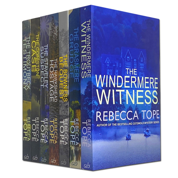 Lake District Mysteries Series Collection 7 Books Set By Rebecca Tope