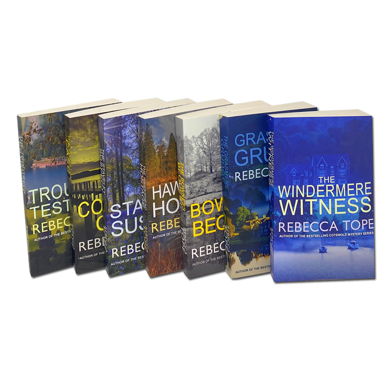 Lake District Mysteries Series Collection 7 Books Set By Rebecca Tope