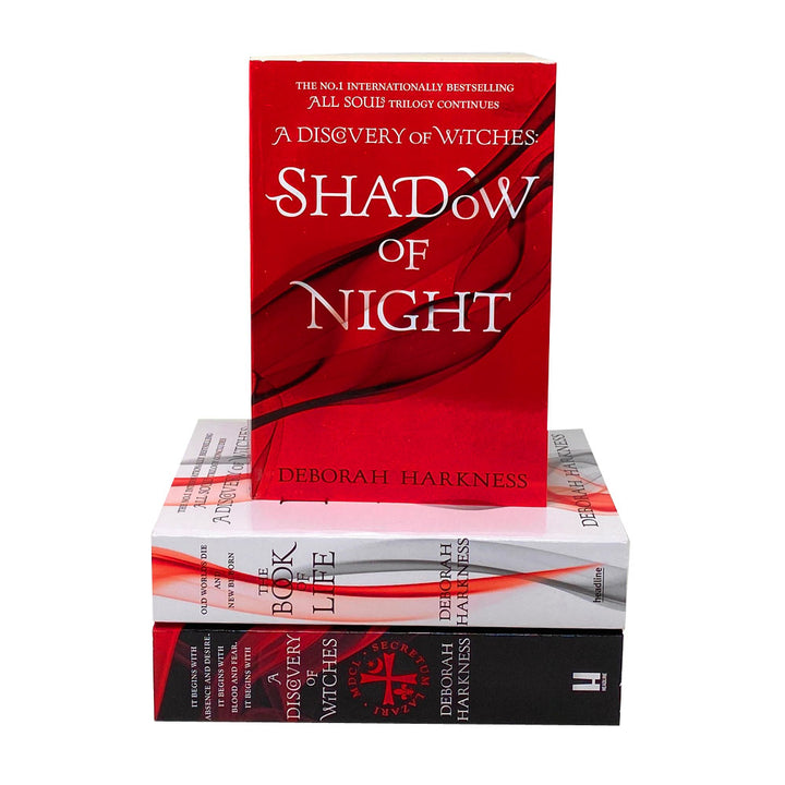 All Souls Trilogy by Deborah Harkness Collection 3 Book Set | A Discovery of Witches, Magical Fantasy, Paranormal Romance & Adventure