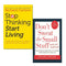 Richard Carlson 2 Books Collection Set Don't Sweat the Small Stuff, Stop Think..