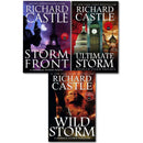 Richard Castle 3 Books Set Collection Bestseller Wild Storm,Storm Front