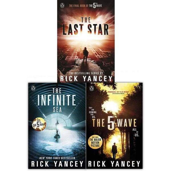 Rick Yancey Collection The 5th Wave Series 3 Books Set Infinite Sea, Last Star