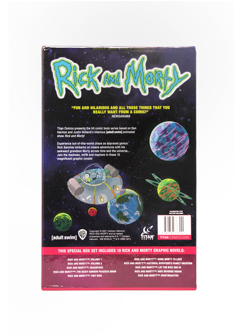 Rick and Morty Series Volumes 1 - 10 Graphic Novel Books Collection Box Set