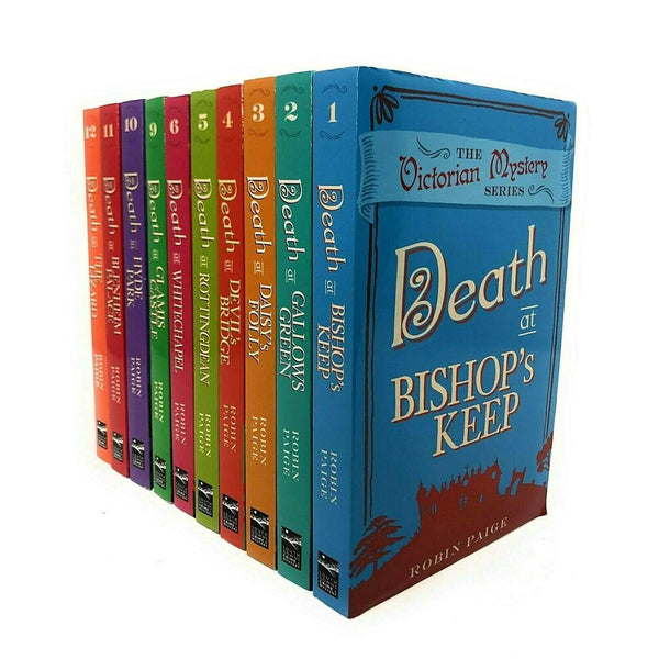 Robin Paige Victorian Mystery Series Collection 10 Books Set Death on the Lizard