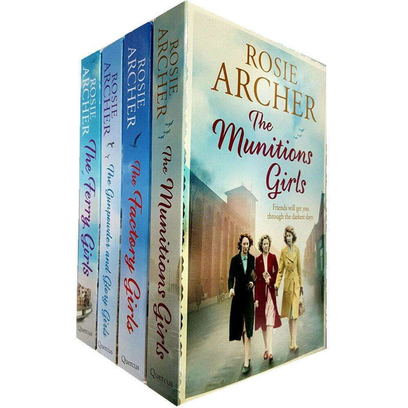 Rosie Archer 4 Books Collection Set Inc The Munitions Girls, The Ferry Girls