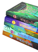 Wings of Fire The Jade Mountain Prophecy 5 Books (6-10) By Tui T. Sutherland - Ages 9-14-