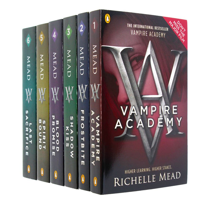 Vampire Academy 6 Book Series Collection by Richelle Mead | YA Fantasy, Romance & Magic | Includes Last Sacrifice, Spirit Bound & More