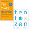 Ten Times Happier and Ten to Zen By Owen O’Kane 2 Books Collection Set