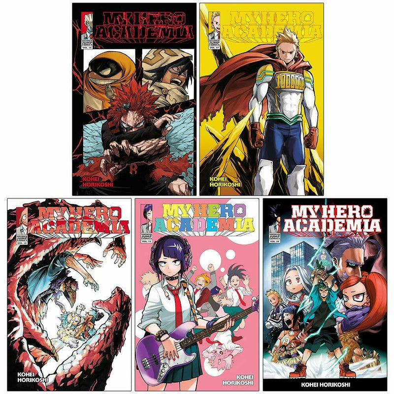 My Hero Academia Volume 16-20 Collection 5 Books Set Super Hero Graphic Novel