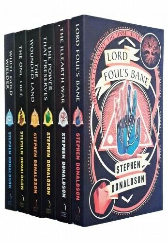 Thomas Covenant Series SF Fantasy 6 Books Collection Set By Stephen Donaldson (1-6)
