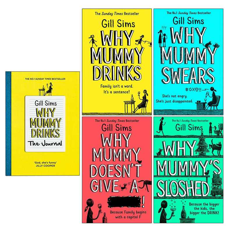 Why Mummy 5 Books Set Collection By Gill Sims