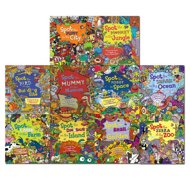 Spot The Series 10 Picture Books Collection Set | Fun & Educational Stories for Kids – Bright Illustrations, Learning, Adventure & Family Reading Time