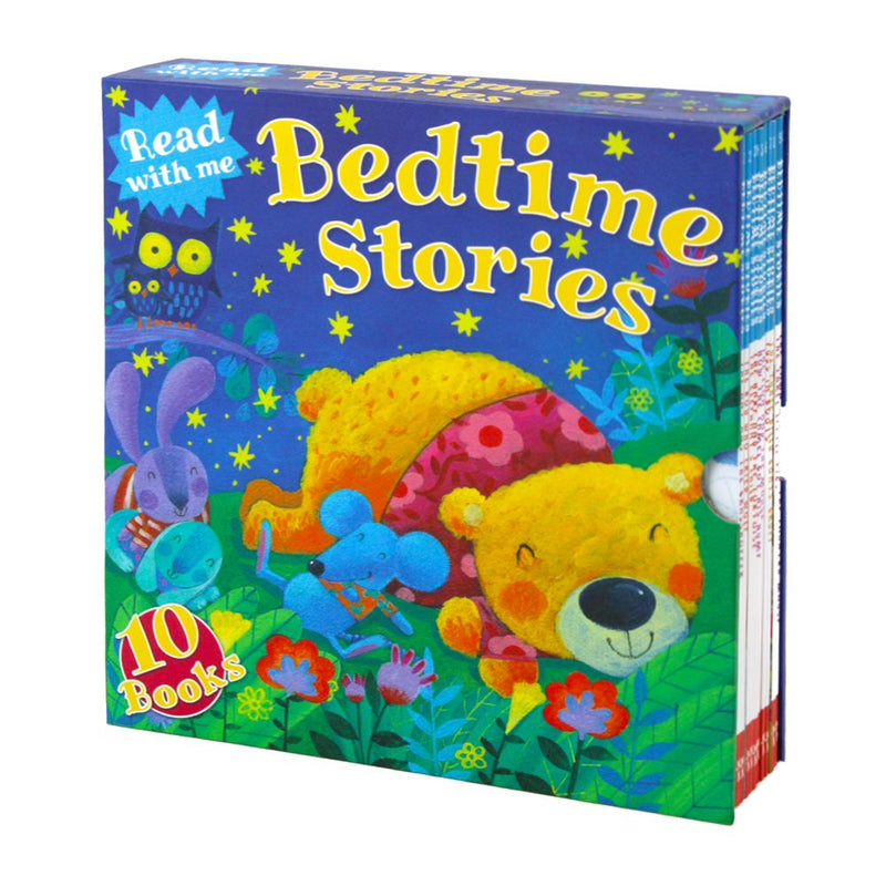 Read With Me Bedtime Stories Boxset Collection 10 Books Set By Miles Kelly