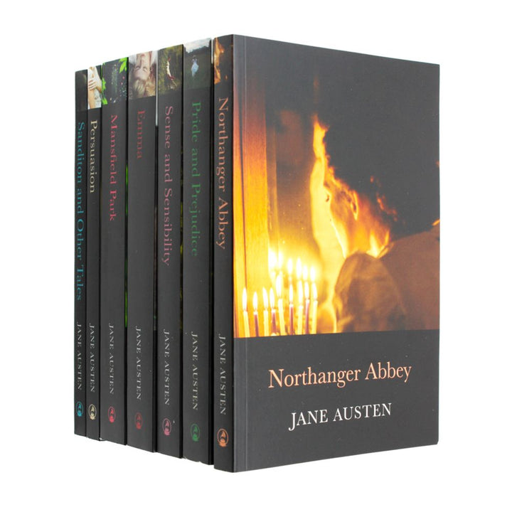 Jane Austen 7-Book Box Set | Classic Romance & British Literature Collection | Includes Pride & Prejudice, Emma, Sense & Sensibility & More