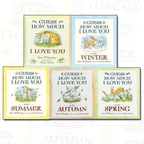 Sam McBratney Guess How Much I Love You Collection 5 Books Set Pack
