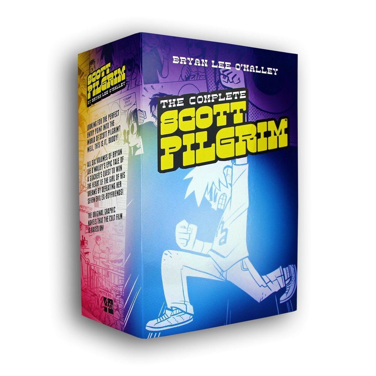 The Complete Scott Pilgrim 6 Books Collection Set Bryan Lee O
