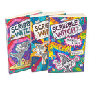 Scribble Witch Collection 3 Book Set by Inky Willis, Magical Muddles, Paper Friends, Notes In Class