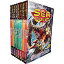 Sea Quest Series 5 and 6 Collection Adam Blade 8 Books Box Set Pack Sythid, Brux