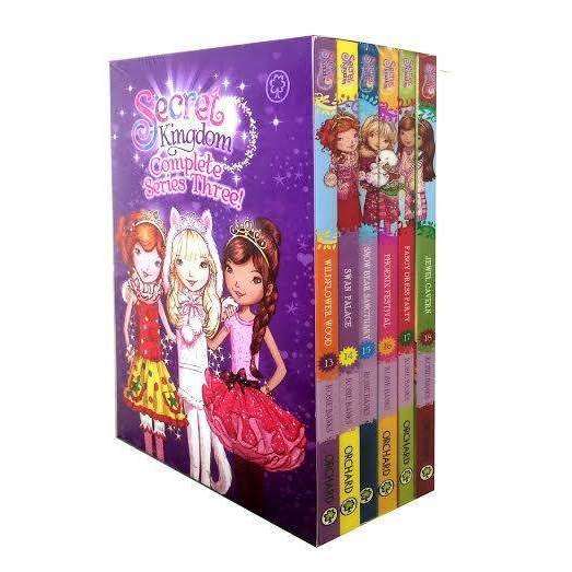 Secret Kingdom series 3 Collection 6 Books Box Set (Books 13-18) by Rosie Banks