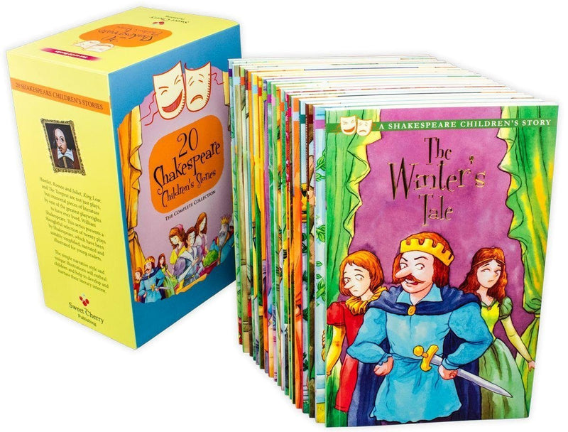 Shakespeare Children’s Stories – Complete 20-Book Box Set | Classic Tales for Kids, Fun Learning, Imaginative Adventures & Educational Reading