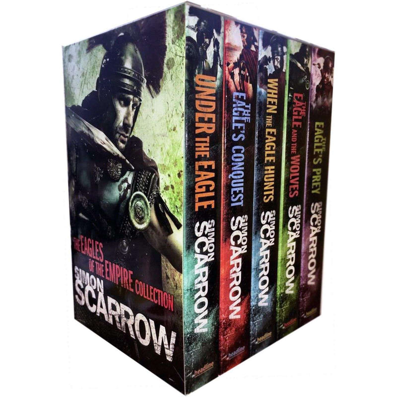 Simon Scarrow Eagle of the Empire Series 5 Books Box Set Collection Eagle Hunt