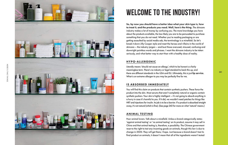 Skincare: The Ultimate No-Nonsense Guide Book | Sunday Times No.1 Best-Seller by Caroline Hirons | Expert Tips for Healthy, Glowing Skin