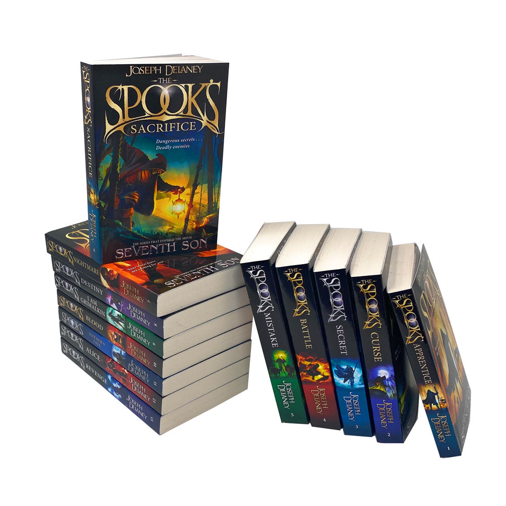 The Wardstone Chronicles The Spook's Stories 13 Books Collection by Joseph Delaney | Fantasy Adventure Series, Magic, Ghosts, Folklore, Young Adult