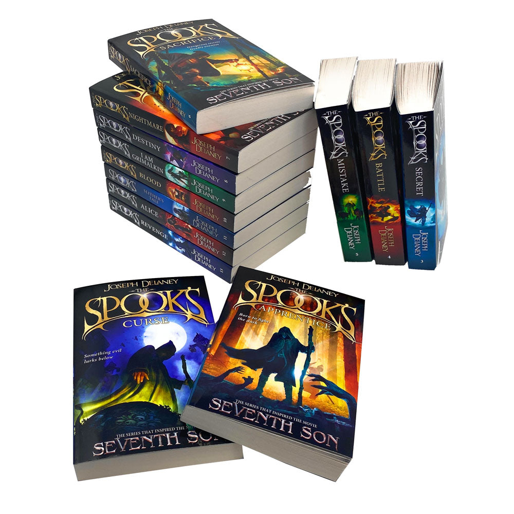 The Wardstone Chronicles The Spook's Stories 13 Books Collection by Joseph Delaney | Fantasy Adventure Series, Magic, Ghosts, Folklore, Young Adult