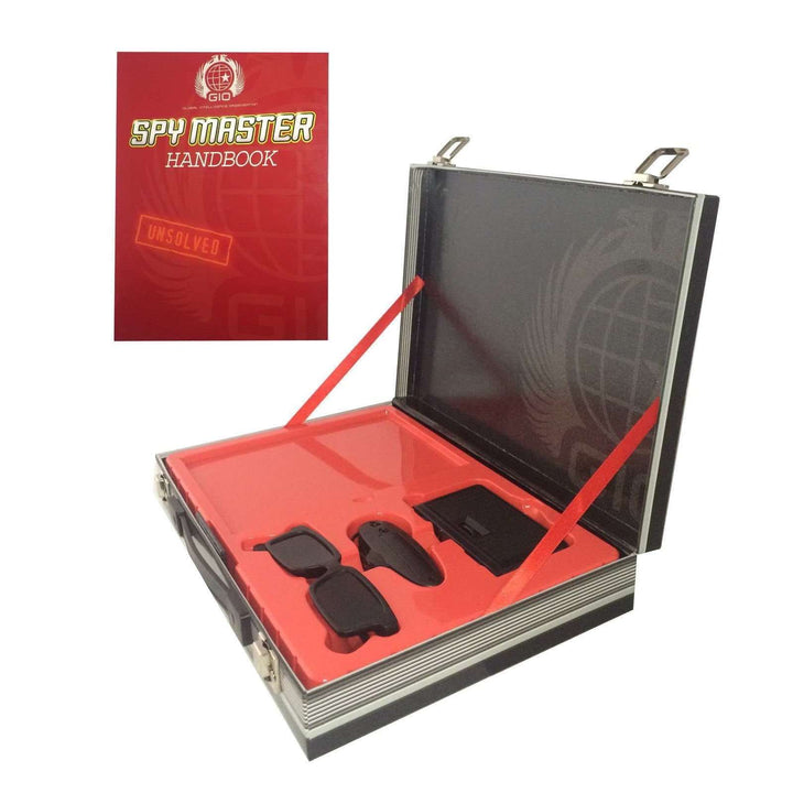 Spy Master Briefcase and Spy Secret Codes Communication Collection Kit Set