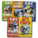Spy Pups Pack 5 Books Set Andrew Cope Collection Spy Dog Series Danger island