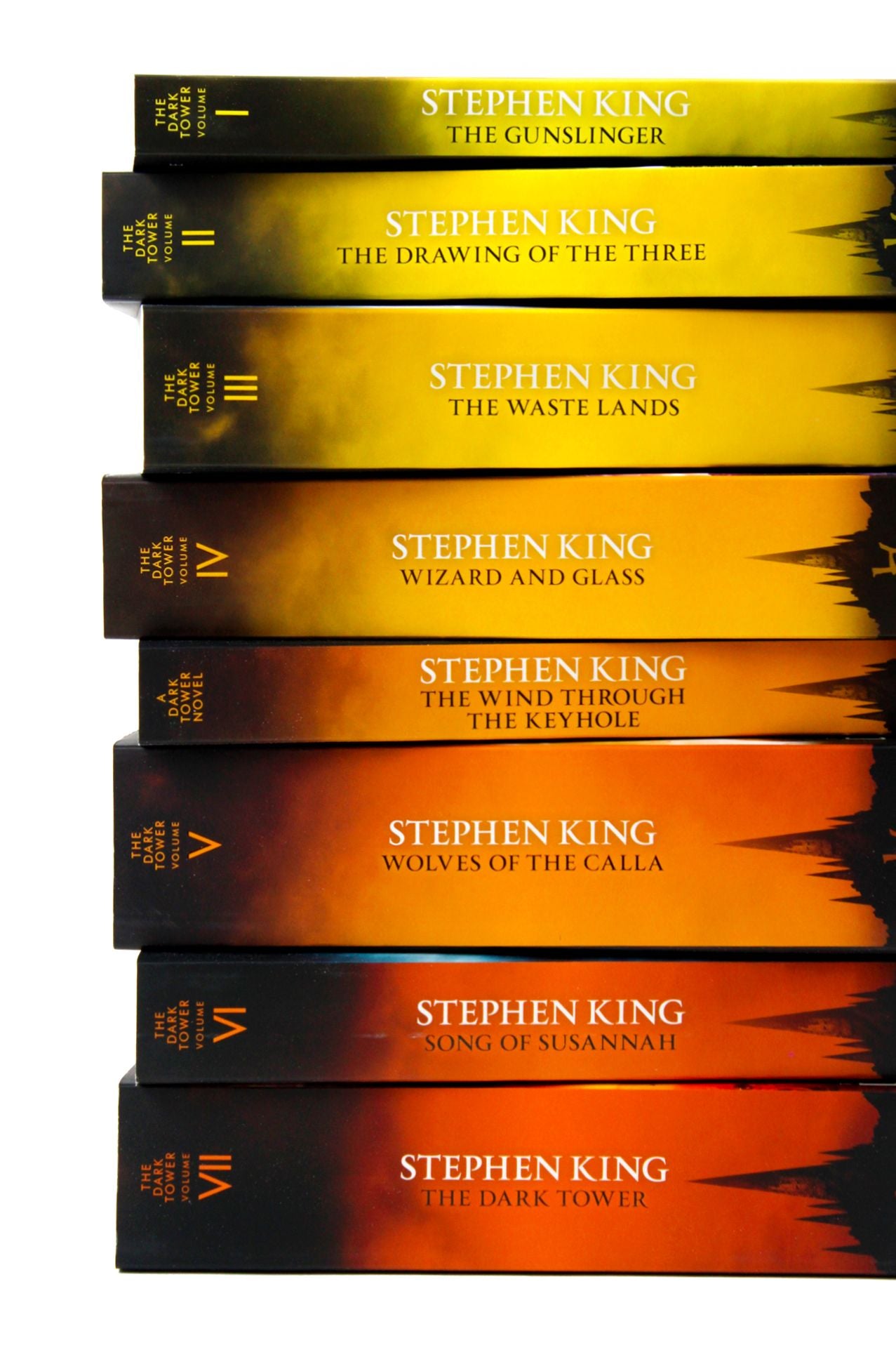 Stephen King Dark Tower Collection 8 Books - Paperback - 12+