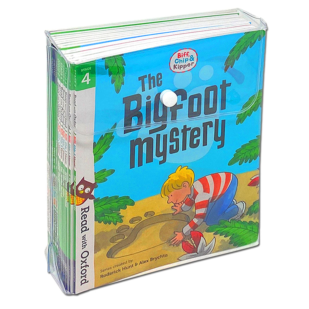 Biff, Chip & Kipper Stage 4-5 Read with Oxford |32-Book Phonics Collection Set | Early Learning, Children's Educational Storybooks, Learn to Read (5+)