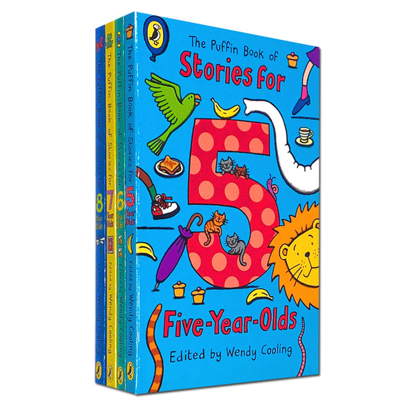 The Puffin Book of Stories Collection 4 Books Set for Five to Eight year olds by Wendy Cooling