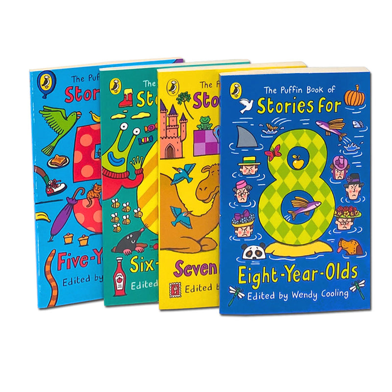 The Puffin Book of Stories Collection 4 Books Set for Five to Eight year olds by Wendy Cooling