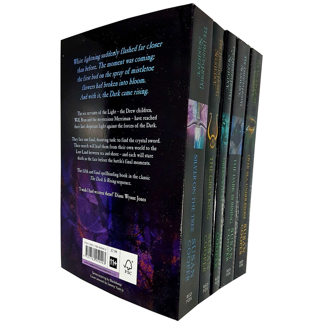 The Dark Is Rising Sequence Book Collection | 5-Book Fantasy Set by Susan Cooper – Over Sea, Under Stone, The Dark is Rising, Greenwitch & More