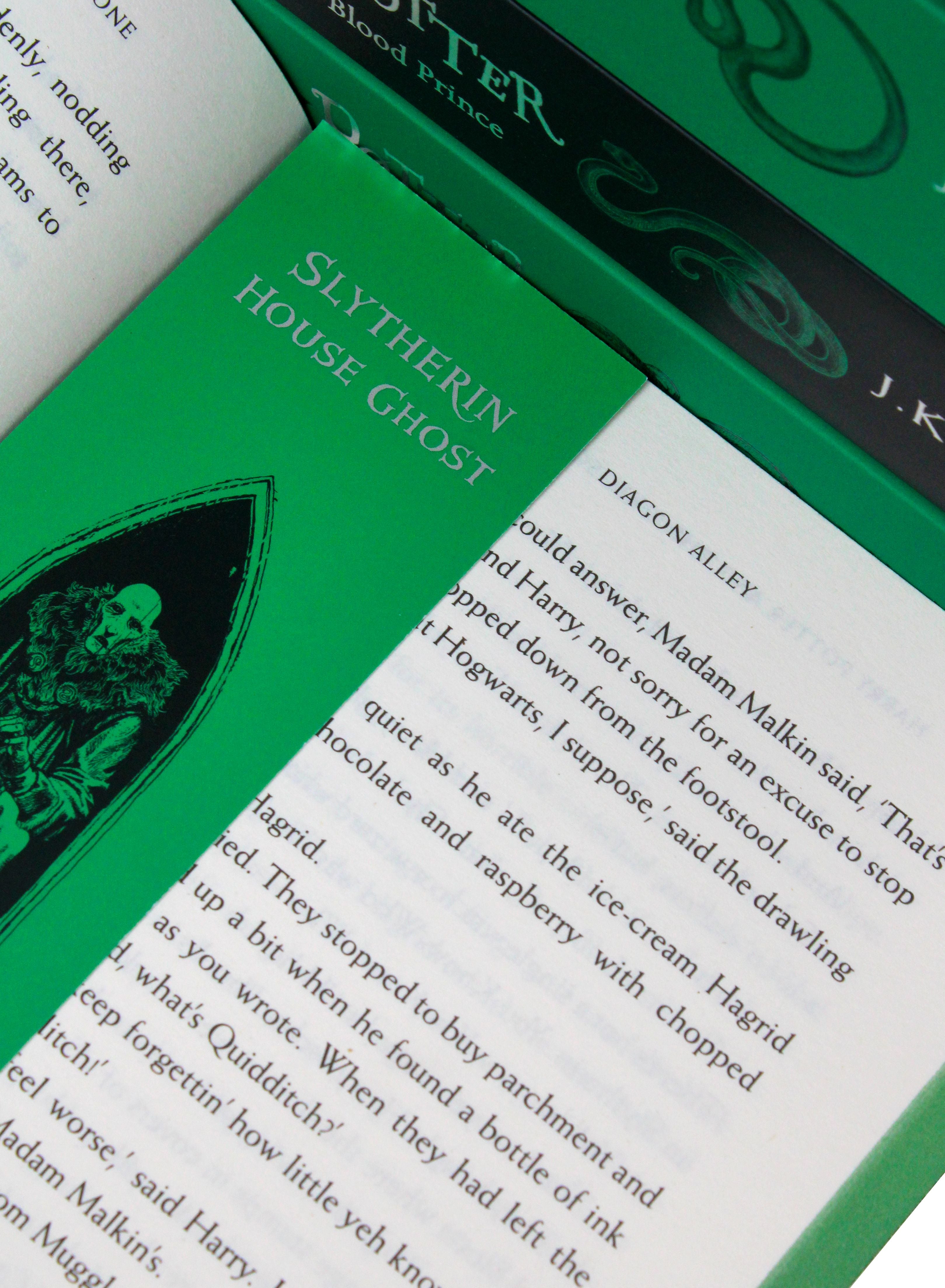 Harry Potter Slytherin House Editions Paperback Set: J.K. Rowling