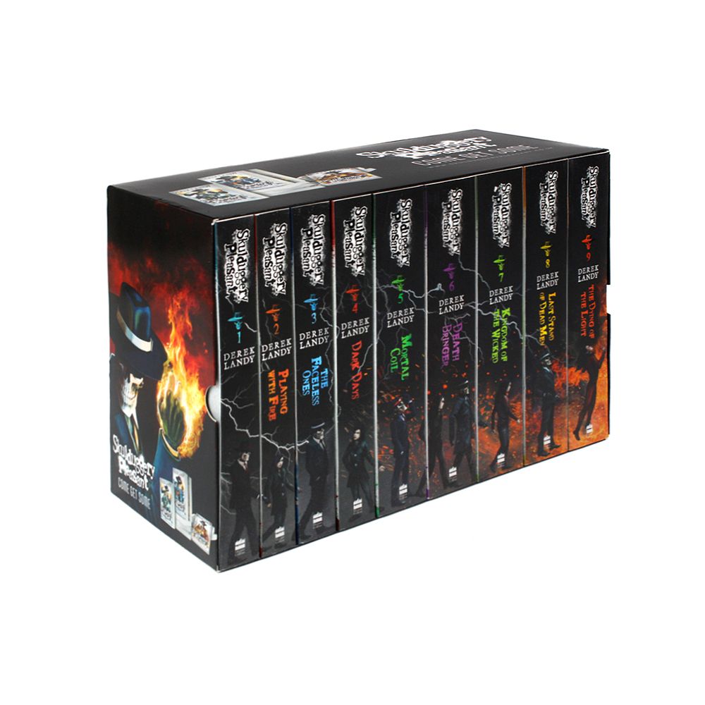 Skulduggery Pleasant x 9 Derek Landy Books Box Set Collection – Lowplex ...